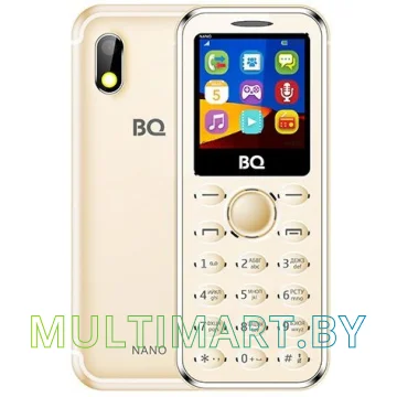 Мобильный телефон BQ-Mobile BQ-1411 Nano (золотистый)